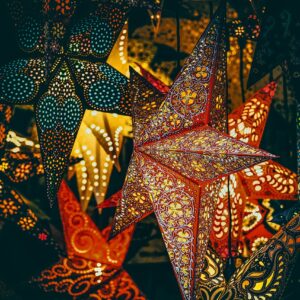 Weihnachtscafe auf dem Weihnachtsmarkt